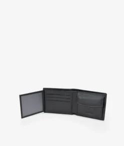 Homme Bosanova Portefeuilles | américain en cuir noir