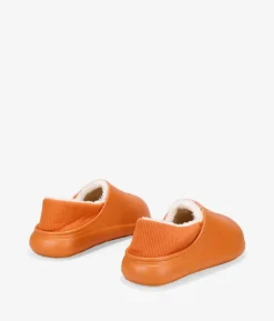 Bosanova Pantoufles | Babouche en caoutchouc orange