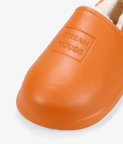 Bosanova Pantoufles | Babouche en caoutchouc orange