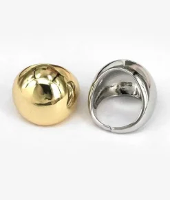 Bosanova Bagues | Bague minimaliste en métal argenté
