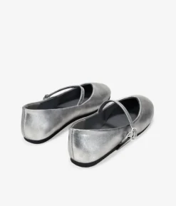 Bosanova Ballerines Et Mary Janes | Ballerines argentées avec boucle