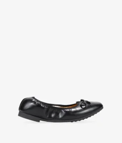 Bosanova Ballerines Et Mary Janes | Ballerines plates noires avec noeud