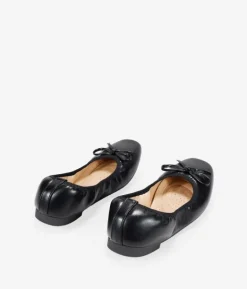 Bosanova Ballerines Et Mary Janes | Ballerines plates noires avec noeud