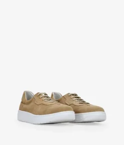 Bosanova Chaussures En Cuir | Baskets à lacets en cuir marron