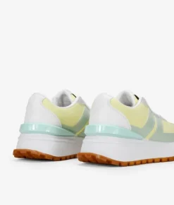 Bosanova Baskets À Plateforme | Baskets à lacets jaunes