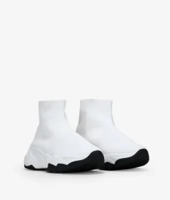 Bosanova Baskets À Plateforme | Baskets Toile | Baskets blanches façon chaussettes
