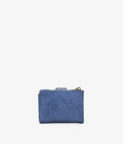 Femme Bosanova Portefeuilles | Billetero pequeño azul texturizado