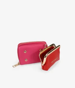 Femme Bosanova Porte-monnaie | Portefeuilles | BILLETERO PIEL VEGANA 50003 EVE ROJO
