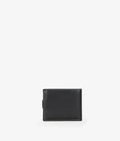 Homme Bosanova Portefeuilles | Blazer en cuir gaufré noir