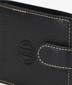 Homme Bosanova Portefeuilles | Blazer en cuir gaufré noir