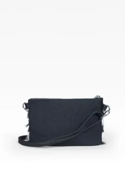 Bosanova Sacs Raphia Et Crochet | Petits Sacs | Bolso negro con flecos