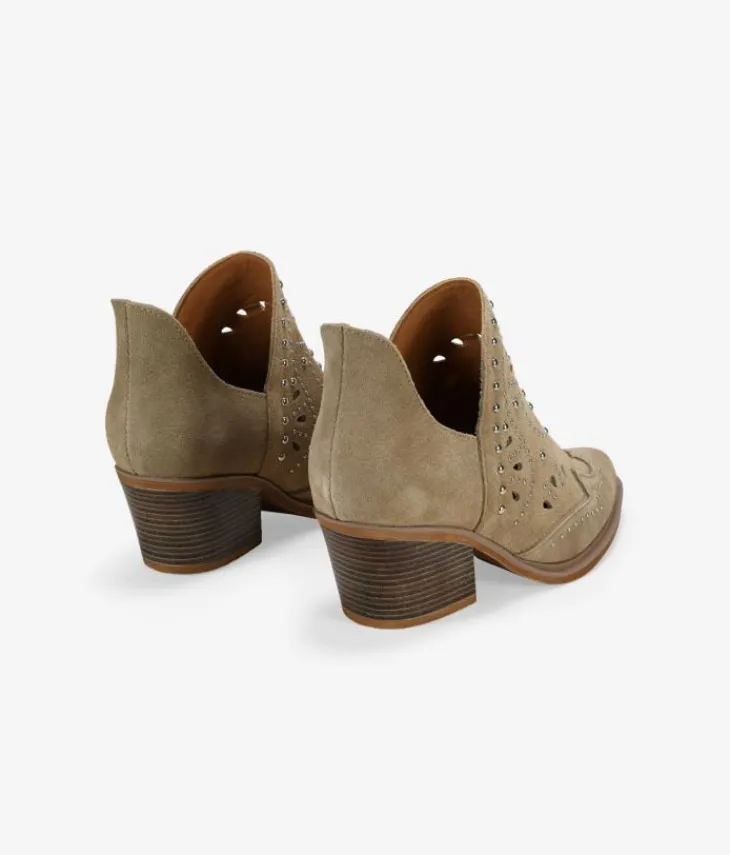 Bosanova Bottes À Talons | Bottes Cowboy | Bottes de cowboy en cuir avec clous