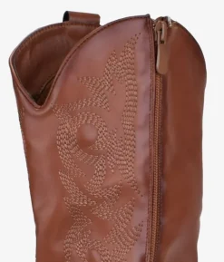 Bosanova Bottes À Talons | Bottes Cowboy | Bottes de cowboy en cuir avec broderie
