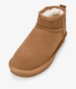 Bosanova Bottes D'hiver | Chaussures En Cuir | Bottines d'hiver en cuir croûte de cuir