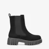 Bosanova Bottes Semelles Track | Bottines Chelsea | Bottines noires à élastiques