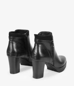 Bosanova Bottes À Talons | Bottines noires à talons