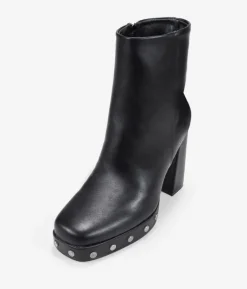 Bosanova Bottes À Talons | Bottines noires à talons et clous
