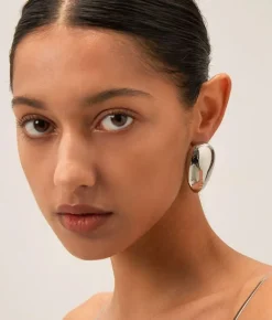 Bosanova Boucles D'oreilles | Boucles d'oreilles ovales en argent