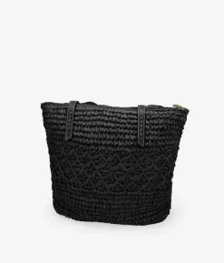 Bosanova Bolsos De Playa | Sacs Shopper | Cabas en raphia noir