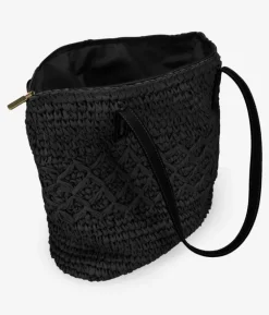 Bosanova Bolsos De Playa | Sacs Shopper | Cabas en raphia noir