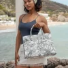 Bosanova Sacs Shopper | Sacs À Main | Cabas gris en toile imprimée