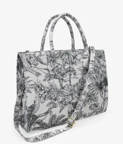 Bosanova Sacs Shopper | Sacs À Main | Cabas gris en toile imprimée