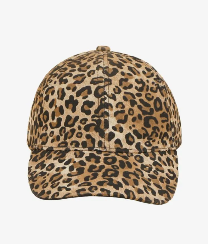 Femme Bosanova Casquettes Et Chapeaux | Casquette Léopard Ajustable
