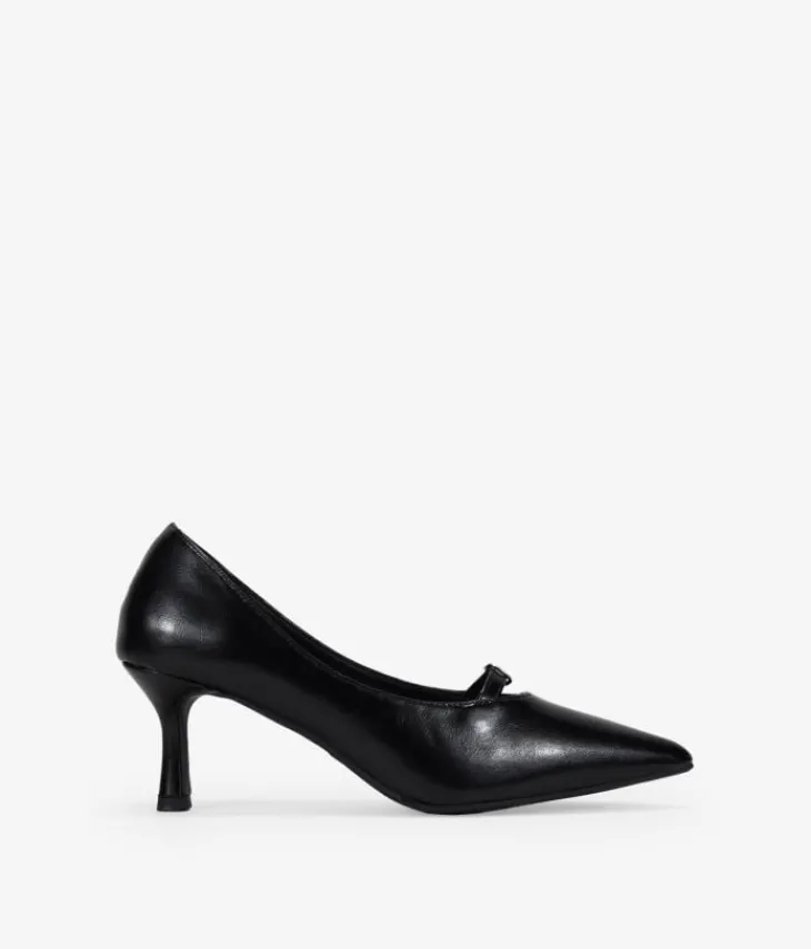 Bosanova Chaussures De Fête | Chaussures Et Mocassins | Chaussures à talons noires avec boucle