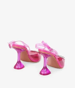 Bosanova Chaussures De Fête | Chaussures bijou rose à talon