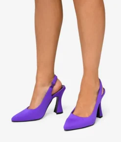 Bosanova Chaussures De Fête | Chaussures lilas à talon évasé