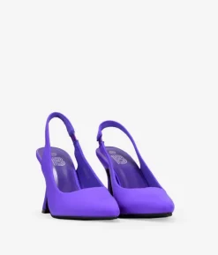Bosanova Chaussures De Fête | Chaussures lilas à talon évasé