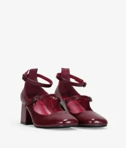Bosanova Ballerines Et Mary Janes | Chaussures De Fête | Chaussures Mary Jane bordeaux à double bride