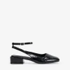 Bosanova Ballerines Et Mary Janes | Chaussures Mary Jane noires à bride arrière et talon