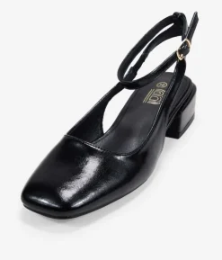 Bosanova Ballerines Et Mary Janes | Chaussures Mary Jane noires à bride arrière et talon