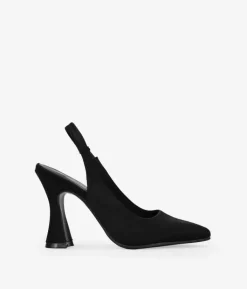 Bosanova Chaussures De Fête | Chaussures noires à talon évasé