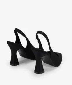 Bosanova Chaussures De Fête | Chaussures noires à talon évasé