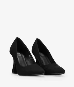 Bosanova Chaussures De Fête | Chaussures noires à talon évasé