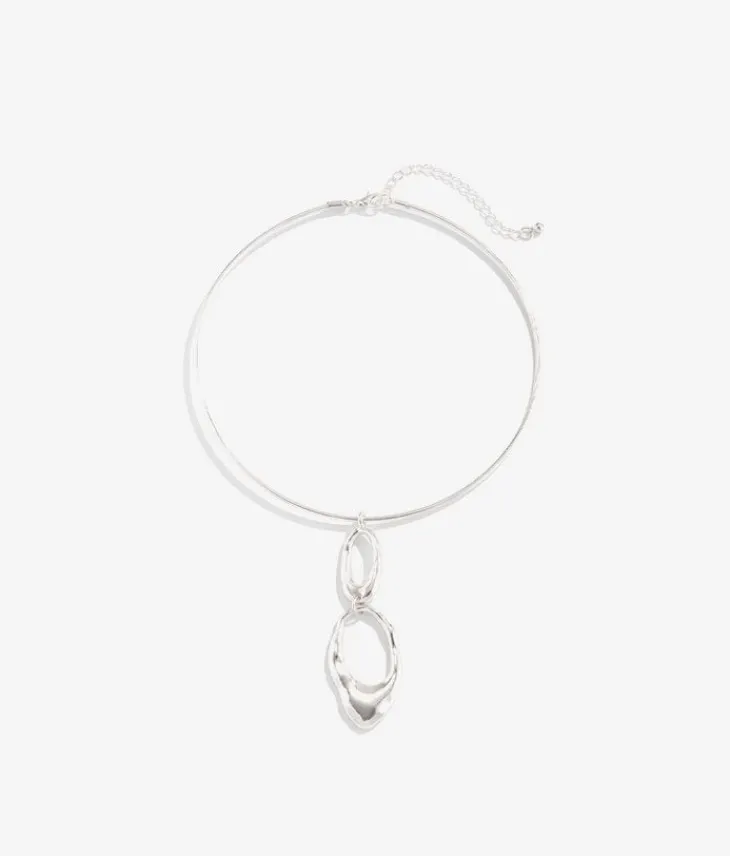 Bosanova Colliers | Collier ras de cou en argent avec pendentif