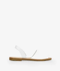 Bosanova Sandales Plates | Couvertures plates blanches