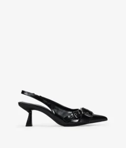 Bosanova Chaussures De Fête | Chaussures Et Mocassins | Escarpins noirs à double boucle