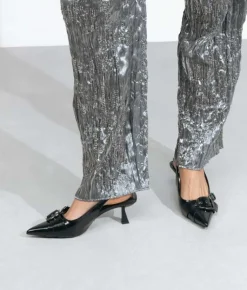 Bosanova Chaussures De Fête | Chaussures Et Mocassins | Escarpins noirs à double boucle