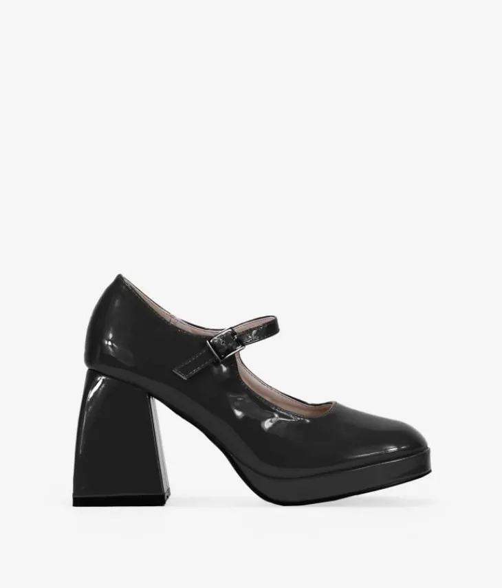 Bosanova Chaussures De Fête | Ballerines Et Mary Janes | Escarpins noirs à talons carrés