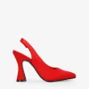 Bosanova Chaussures De Fête | Escarpins rouges à talon évasé