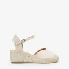 Bosanova Espadrilles | Sandales Compensées | Espadrilles beiges compensées en sparte