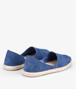 Bosanova Espadrilles | Chaussures En Cuir | Espadrilles en cuir avec sparte bleu