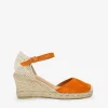 Bosanova Espadrilles | Chaussures En Cuir | Espadrilles en cuir orange