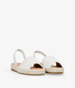 Bosanova Espadrilles | Sandales Spartiates | Espadrilles plates beiges avec herbe d'alfa