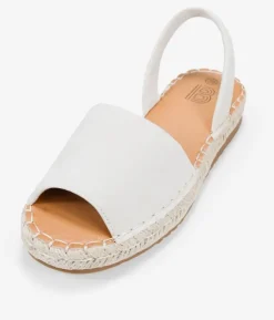 Bosanova Espadrilles | Sandales Spartiates | Espadrilles plates beiges avec herbe d'alfa