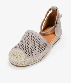 Bosanova Espadrilles | Sandales Spartiates | Espadrilles plates taupe avec herbe d'alfa