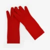 Femme Bosanova Gants | Gants en daim rouge